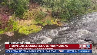 California Storm Raises Concerns Over Burn Areas