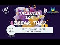 21 st thomas church vartak nagar break thru  talentia 2018