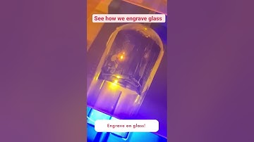 The Laser-engraved Glass with LaserPecker 2