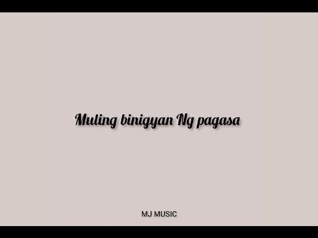 MJ music - Dito kalang  (official lyric video)