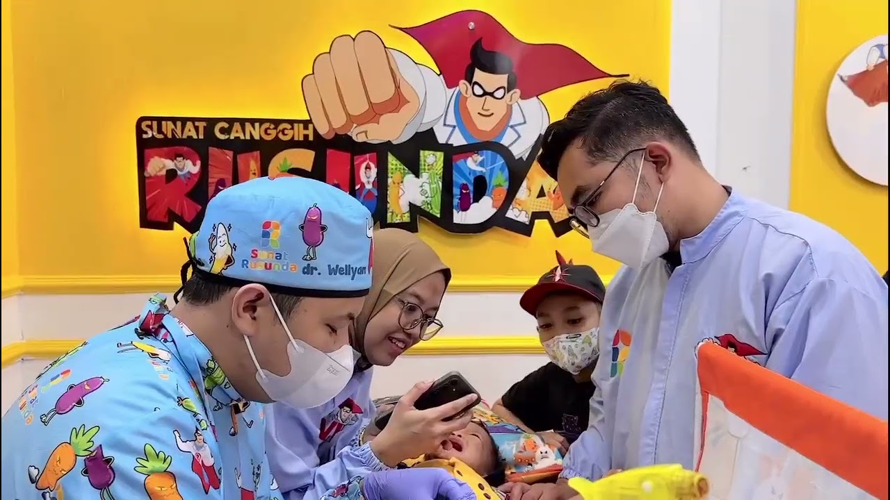 Dokumentasi Khitan Kenzi RA di Sunat Rusnda Bekasi