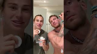 Why did Aryna Sabalenka choose the married Georgios Frangulis?#shorts #usopen #arynasabalenka