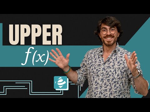 Upper ფუნქცია ექსელში