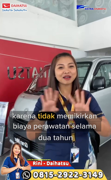 PAKE GRAN MAX SEMAKIN UNTUNG DENGAN FREE BIAYA PERWATAN SELAMA 2 TAHUN! CALL RINI DAIHATSU BALI Skrg
