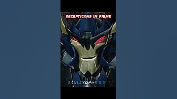 Transformers Decepticons in rid vs Decepticons in Prime #transformers #decepticons