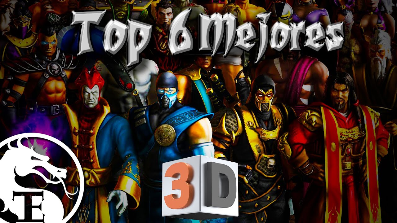 Top 6 MEJORES Mortal Kombat de la ERA 3D |"The End" - YouTube