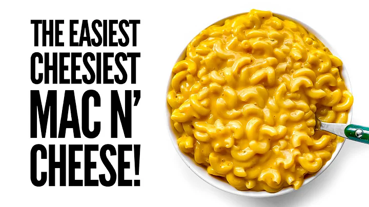 the EASIEST, CHEESIEST MAC N' CHEESE! (Also VEGAN!)