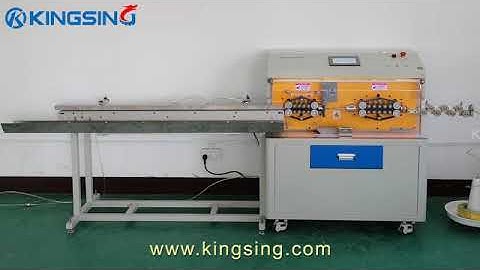 Servo Motor Drived Wire Cutting and Stripping Machine
