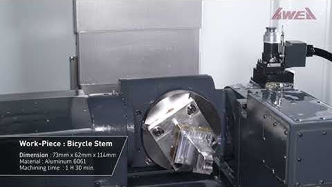 Máy phay 5 trục CNC , phiên bản cao cấp đến từ Đài Loan