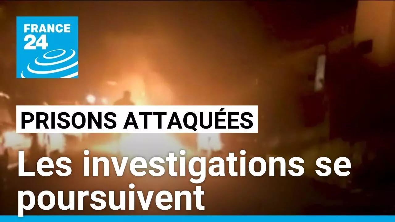 Prisons françaises visées par des attaques : les investigations se poursuivent • FRANCE 24