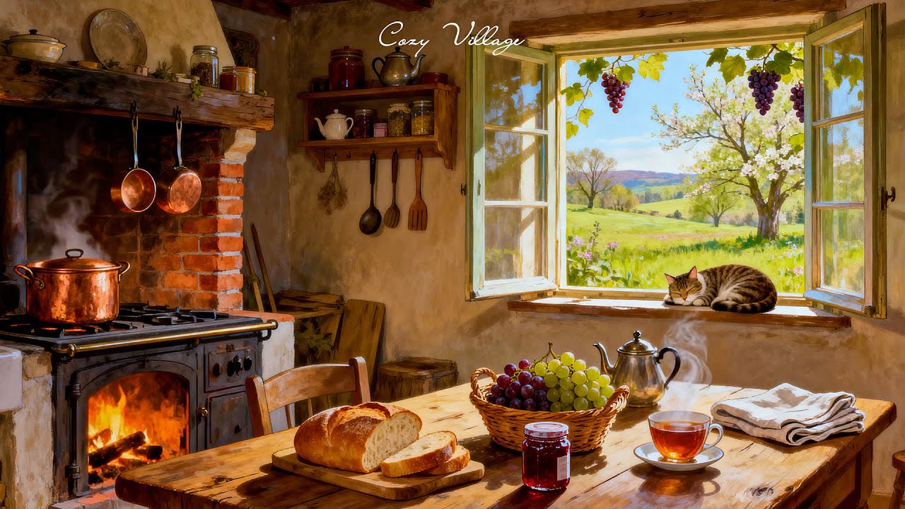 Peaceful 1940s dreamy morning | You're listening to vintage jazz at Grandma’s house (Classic Music)