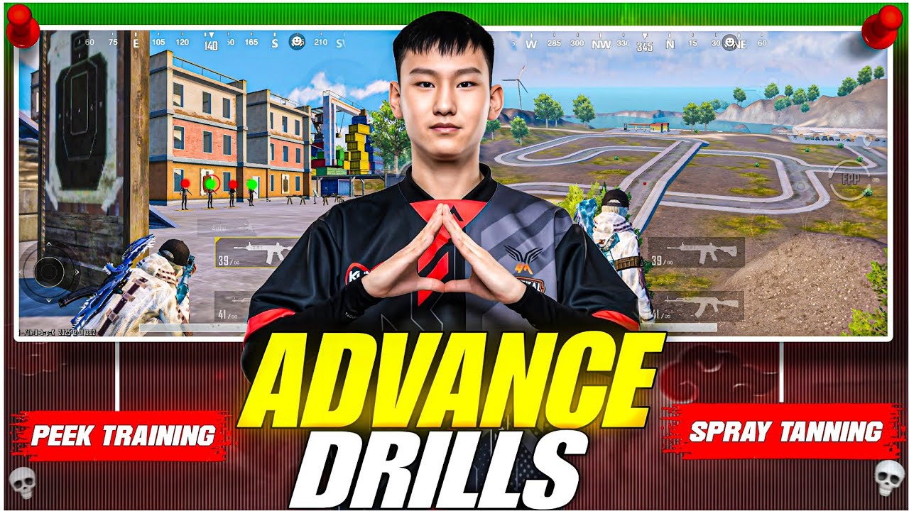 🔱 30 Days Advance Drill Challenge 😱 | BGMI God Level Aim & Close Range Guide
