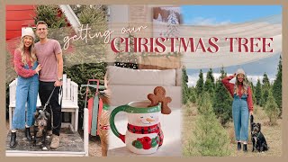 COZY DAY IN THE LIFE | cutting down our Christmas tree & making a holiday bucket list!