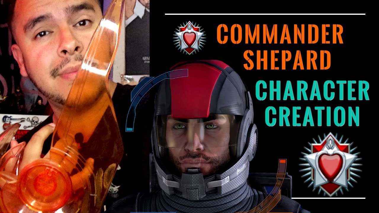 Commander Shepard Character Creation: Mass Effect Legendary Edition (Character Design) 