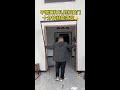 Ten-minute installation of honeycomb folding door - Customer shocked