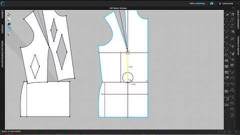 Torso Sloper Front Bodice- Draft in CLO3D Part 4