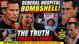 GENERAL HOSPITAL BOMBSHELL! Jason's Secret EXPOSED, Rocco's Shooting Revealed, Valentin's Black Box!