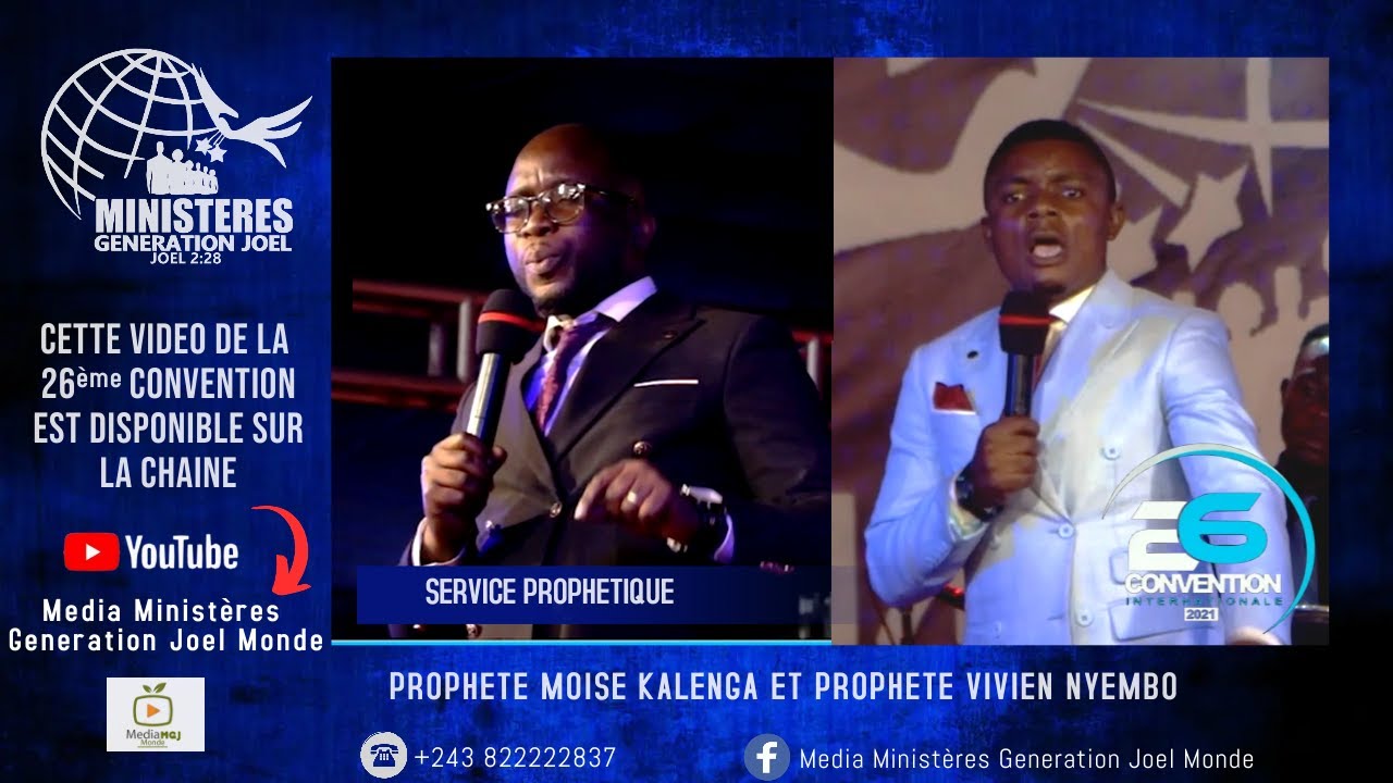 SERVICE PROPHETIQUE 26e CONVENTION (2021)