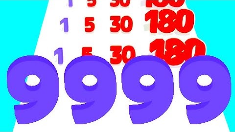 💥Number Master x777 l Number Master 9999- Number Master Run And Merge - Run Shooting Game Play