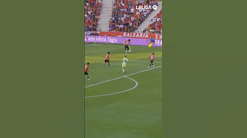 لامين يامال يعذب مدافعين ريال مايوركا برشلونة لامين يامال 