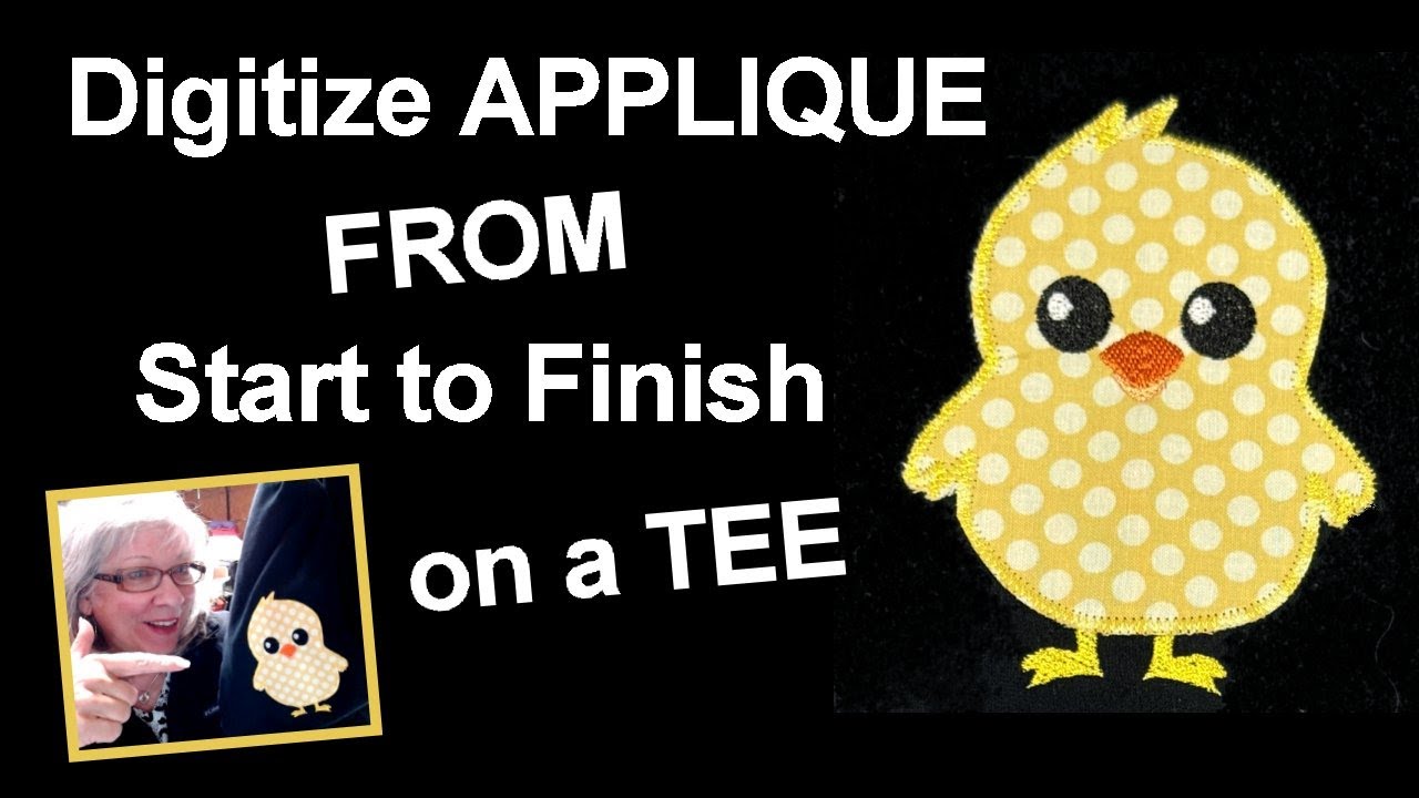 Transforming Applique Into A Stunning Tee - Step-by-step Embrilliance Digitization Guide