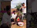 unique tool for cutting watermelon #shorts