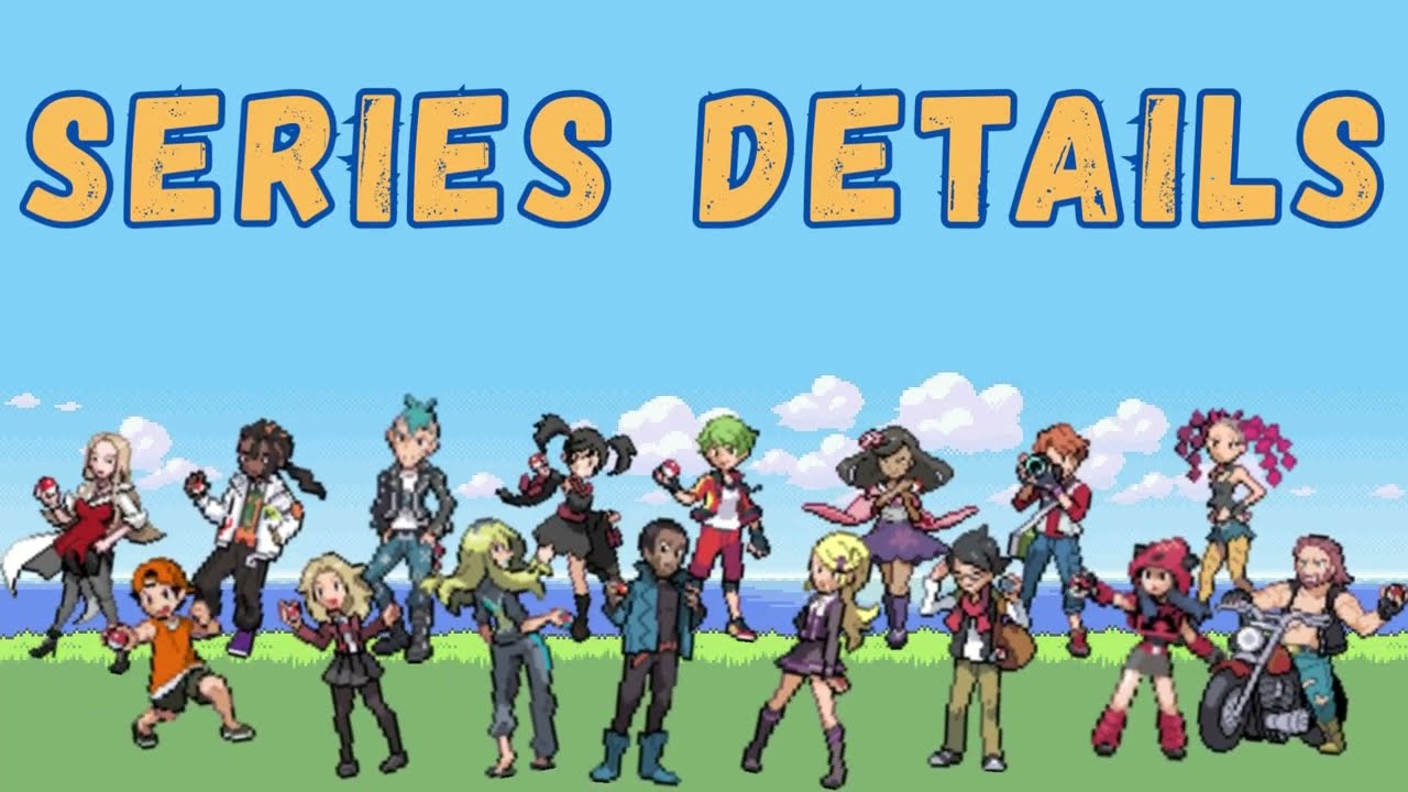 I made a HUGE Pokemon Simulation- Episode 0- Intro-  Trainers and Starters