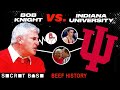 Bob knights beef with indiana was the result of an emperor losing power