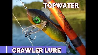 Making a Topwater Crawler Lure, Step-by-Step #topwaterlure #Crawlerlure 