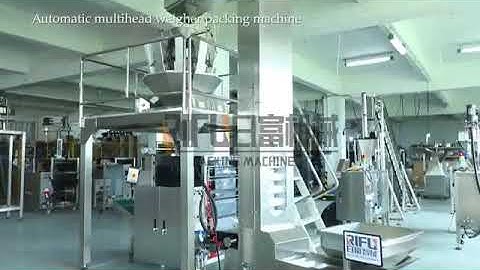 Automatic multi head weigher packing machine