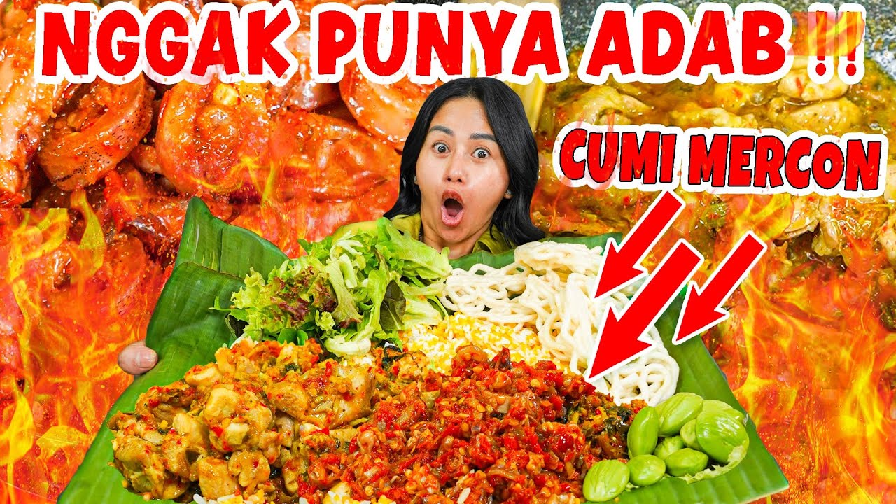 MUKBANG CUMI MERCON - NASI SEBAKOL SAMPE NANGIS KEJERRRRRR…!!!