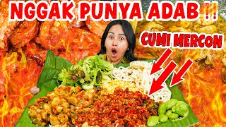 MUKBANG CUMI MERCON - NASI SEBAKOL SAMPE NANGIS KEJERRRRRR…!!!