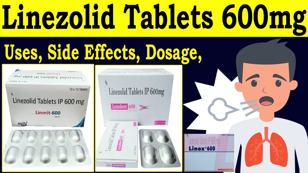 Linezolid tablet ip 600 mg tab Lizoforce 600 mg linox 600mg