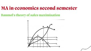 Baumol's theory of sales maximization
