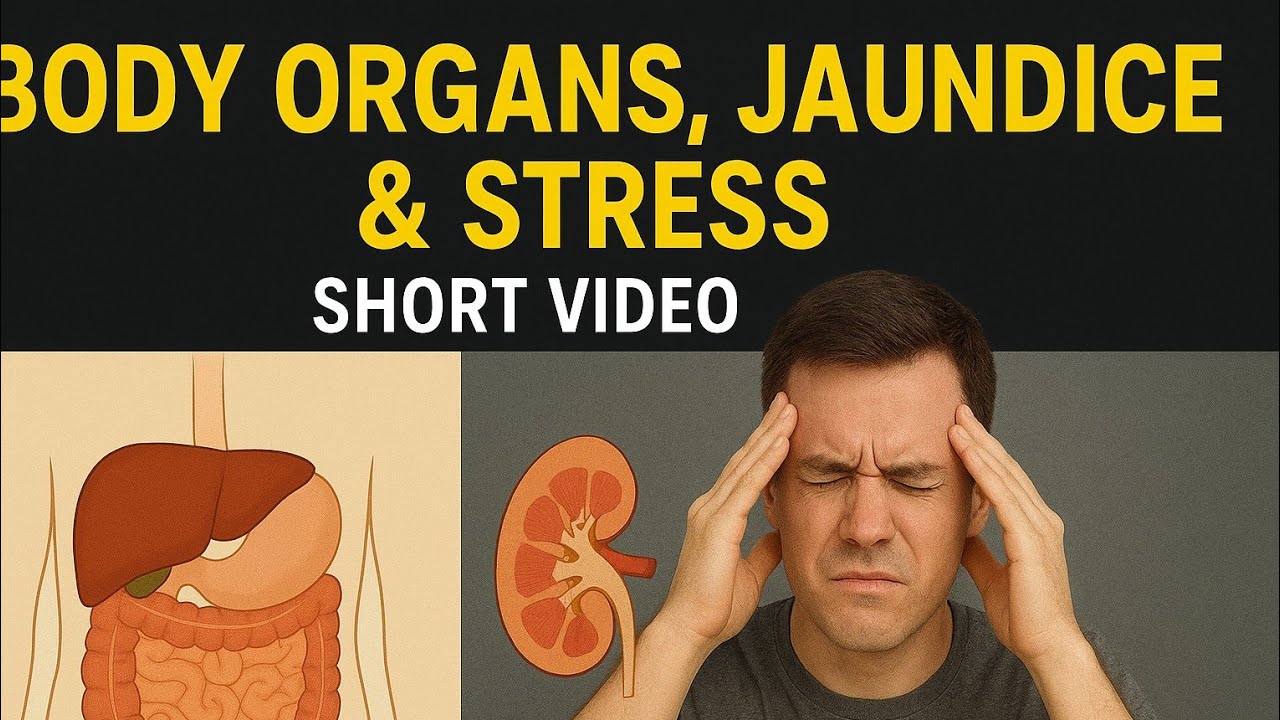 Kidney Pain? Stress Se Body Yellow Kyun Hoti Hai | Full Body Organ Damage Explained!
