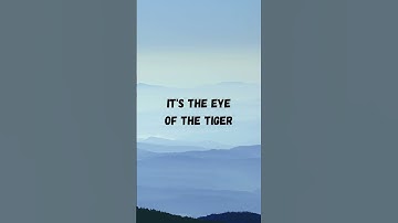 Thumbnail of Survivor | Eye Of The Tiger (Lyrics) 🎵🎶