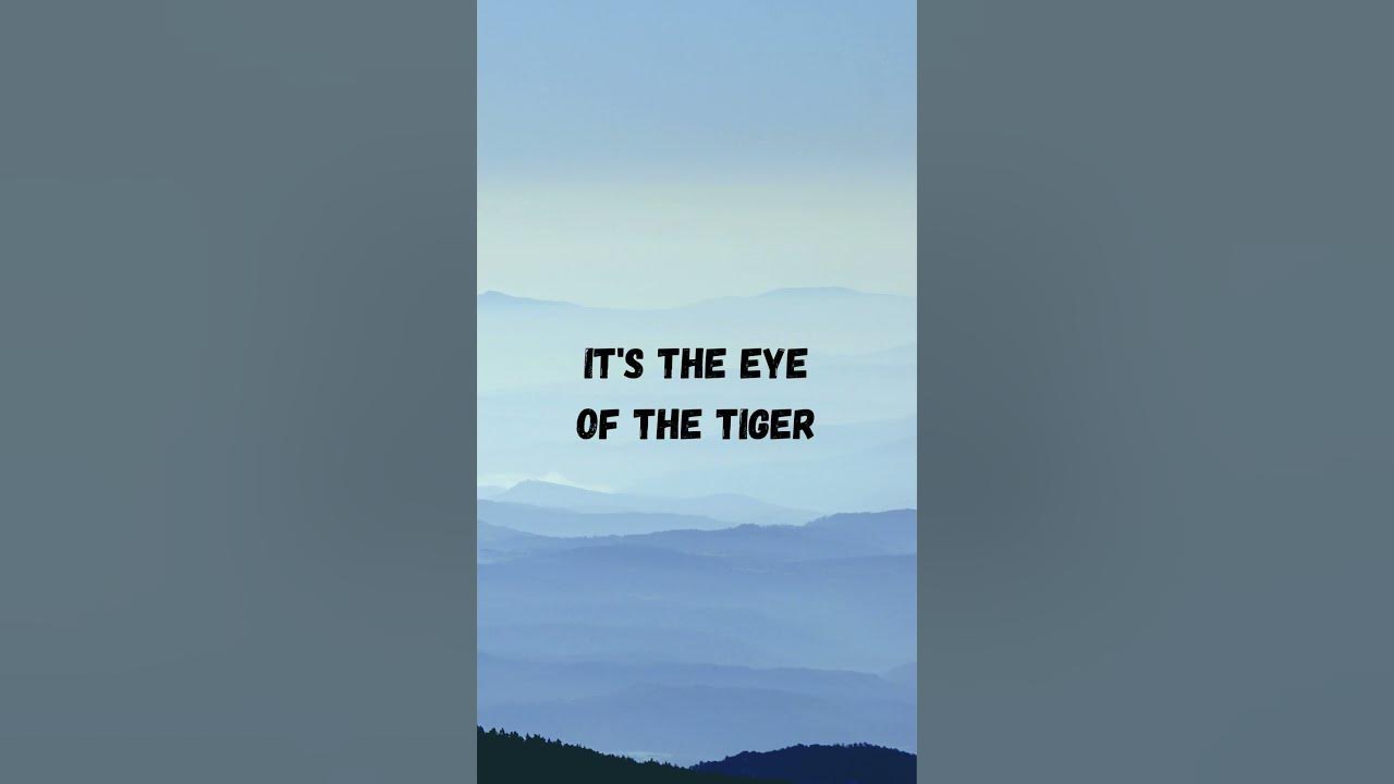 Survivor | Eye Of The Tiger (Lyrics) π΅πΆ Survivor | Eye Of The Tiger (Lyrics) π΅πΆ