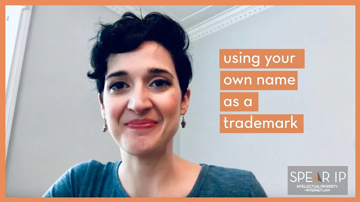 Using Your Own Name as a Trademark | Minute Law | Spear IP