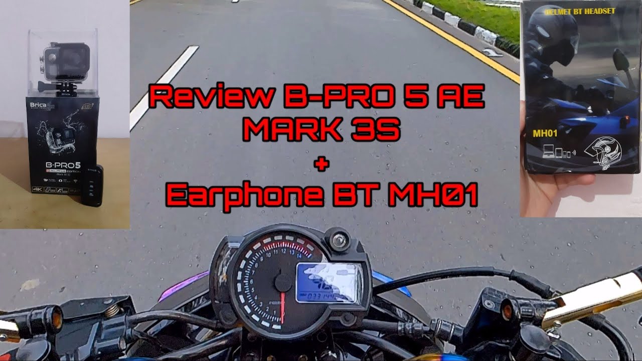 Review B Pro 5 Ae Mark 3s Earphone Bt Helmet Mh01 Youtube