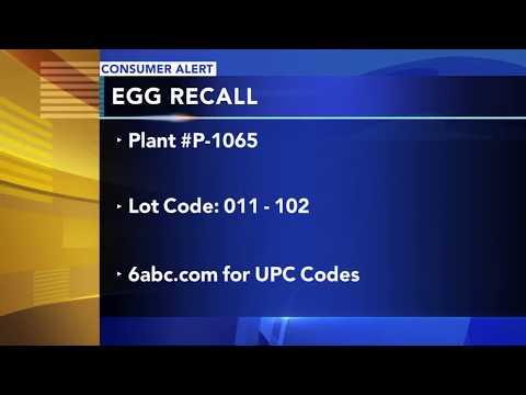 200 million eggs recalled over salmonella fears