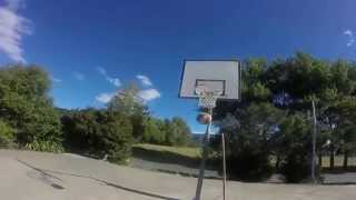 Head Cam Shooting Basketball