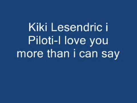 kiki lesendric kazu da ljubav je samo rec kiki lesendric kazu da ljubav je samo rec