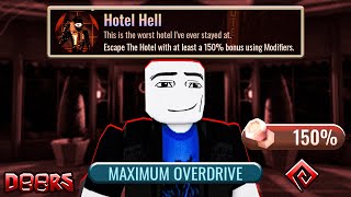 Zerando DOORS 👁️ HOTEL HELL mas com MAXIMUM OVERDRIVE!! (200% Velocidade)