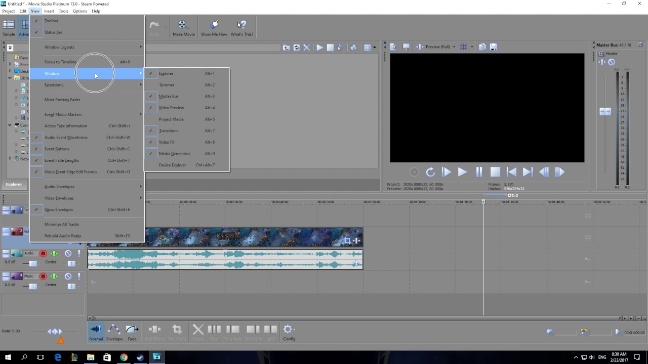 How To Show Project Media In Vegas Movie Studio Platinum 13 - YouTube
