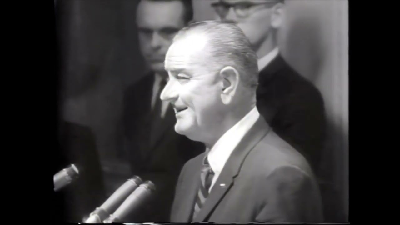 President Johnson Announces Vietnam Troop Increase -Press Conference July 28, 1965