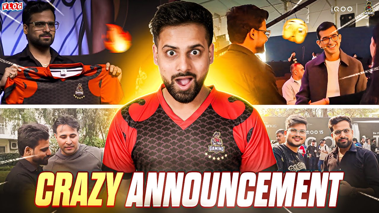 Finally Revealing the BIG Surprise! | Total Gaming Esports | TG Fozyajay | #frrefire #vlog #iqoo