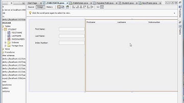how to Set Table Records to jTextFields, java easy codes
