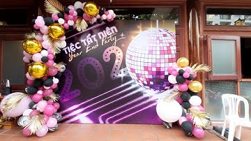 Trang trí đẹp tiệc tất niên | 0909642384 Ms Thảo