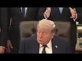 Trump falls asleep at Oval Office meeting