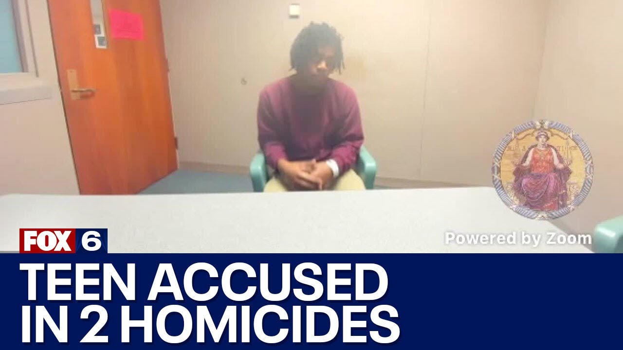 Milwaukee teen accused in 2 homicides | FOX6 News Milwaukee - YouTube